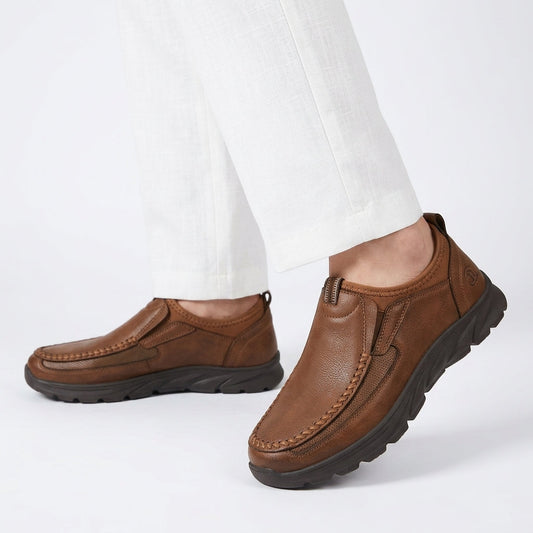 Zapatos Slip-On de Piel Sintética