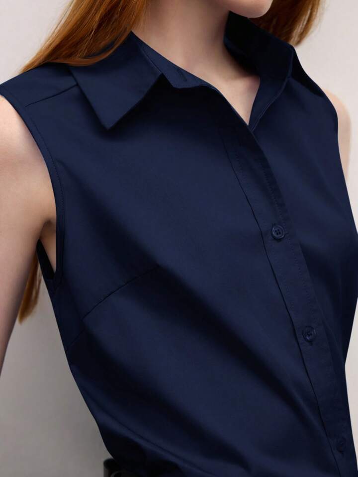Camicetta classica con colletto a camicia
