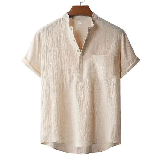 Kevin | Camisa Henley de Lino