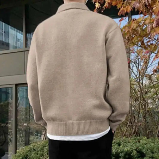 Jersey con Cuello de Solapa