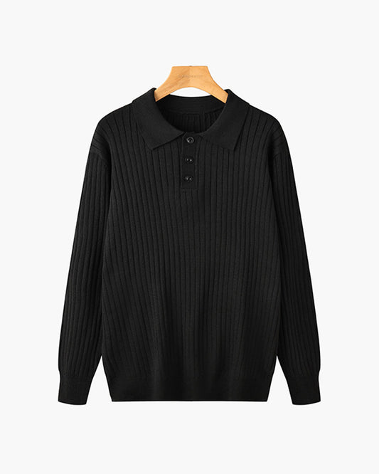 Polo Old Money de Manga Larga