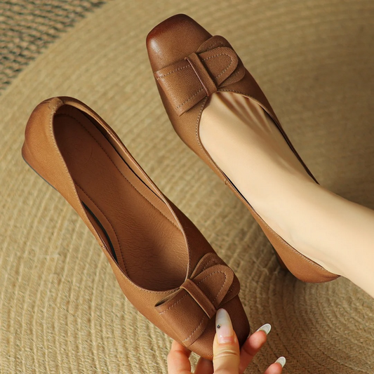 Tacones de Cuero Cómodos