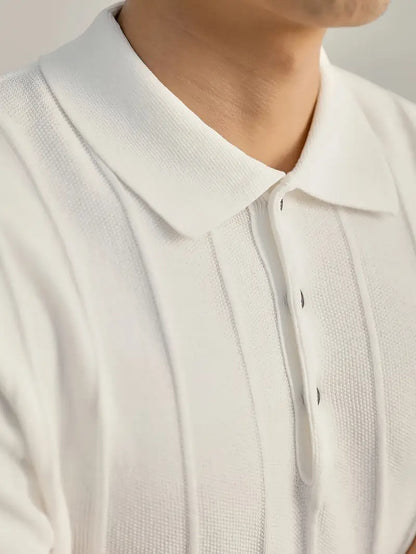 LEO | POLO DE PUNTO TEXTURIZADO