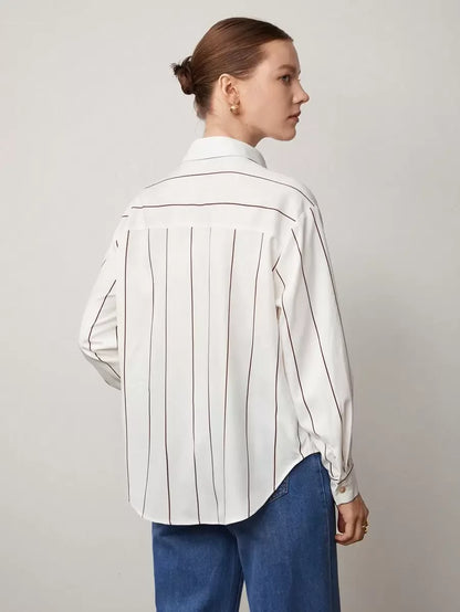 Office Shirt with Collar and Pockets