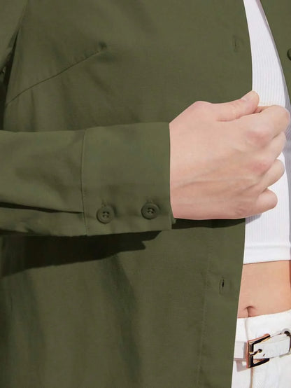 Camicia classica con colletto e bottoni