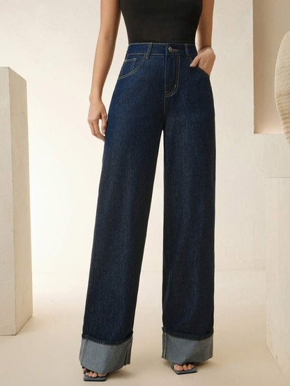 Jeans Rectos de Corte Slim