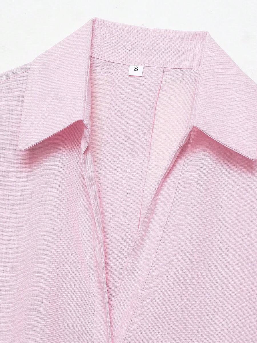 Camisa Oversize con Manga Kimono
