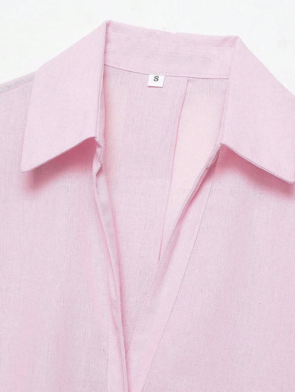 Camisa Oversize con Manga Kimono