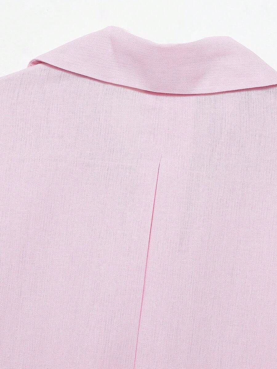 Camisa Oversize con Manga Kimono