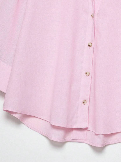 Camisa Oversize con Manga Kimono