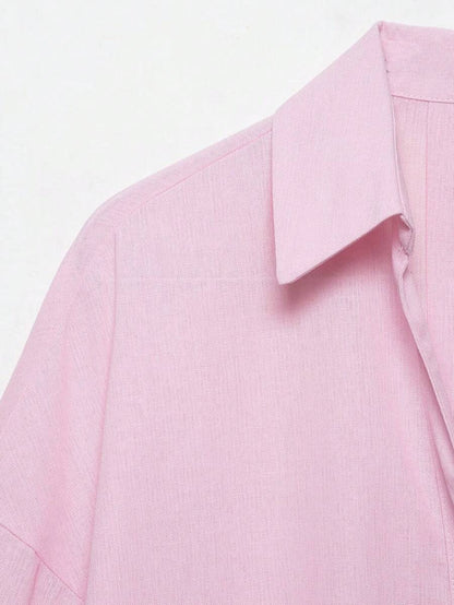 Camisa Oversize con Manga Kimono