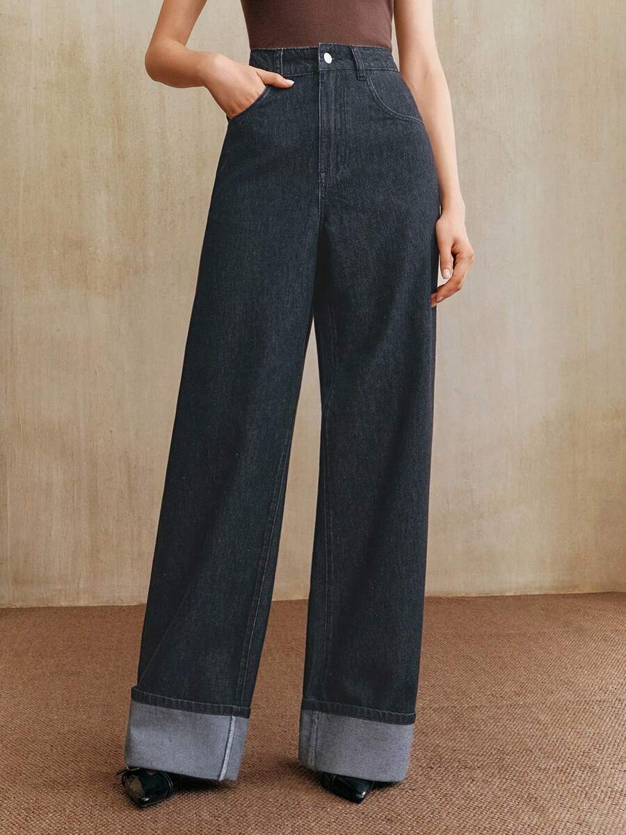 Jeans Rectos de Corte Slim