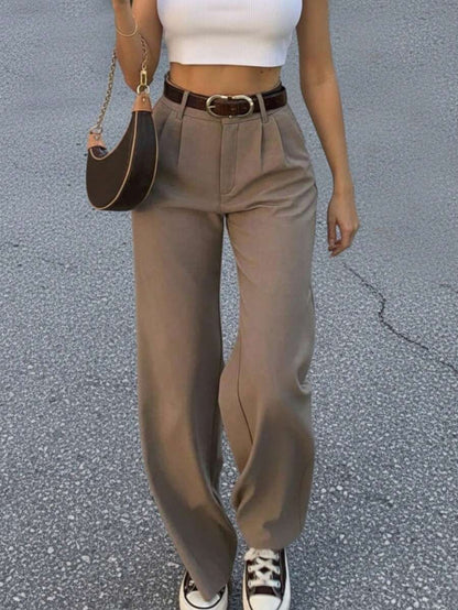 Proste Spodnie w Stylu Vintage