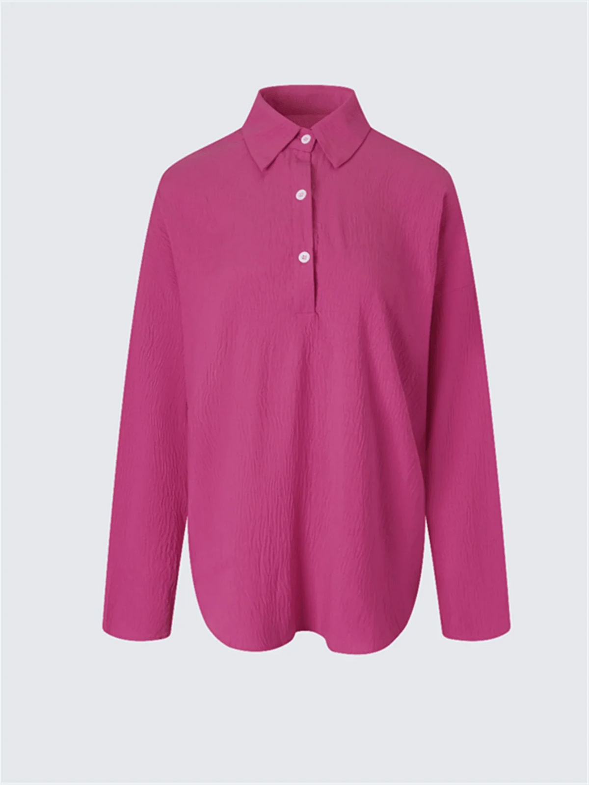 Camicia con maniche a vescovo taglia grande