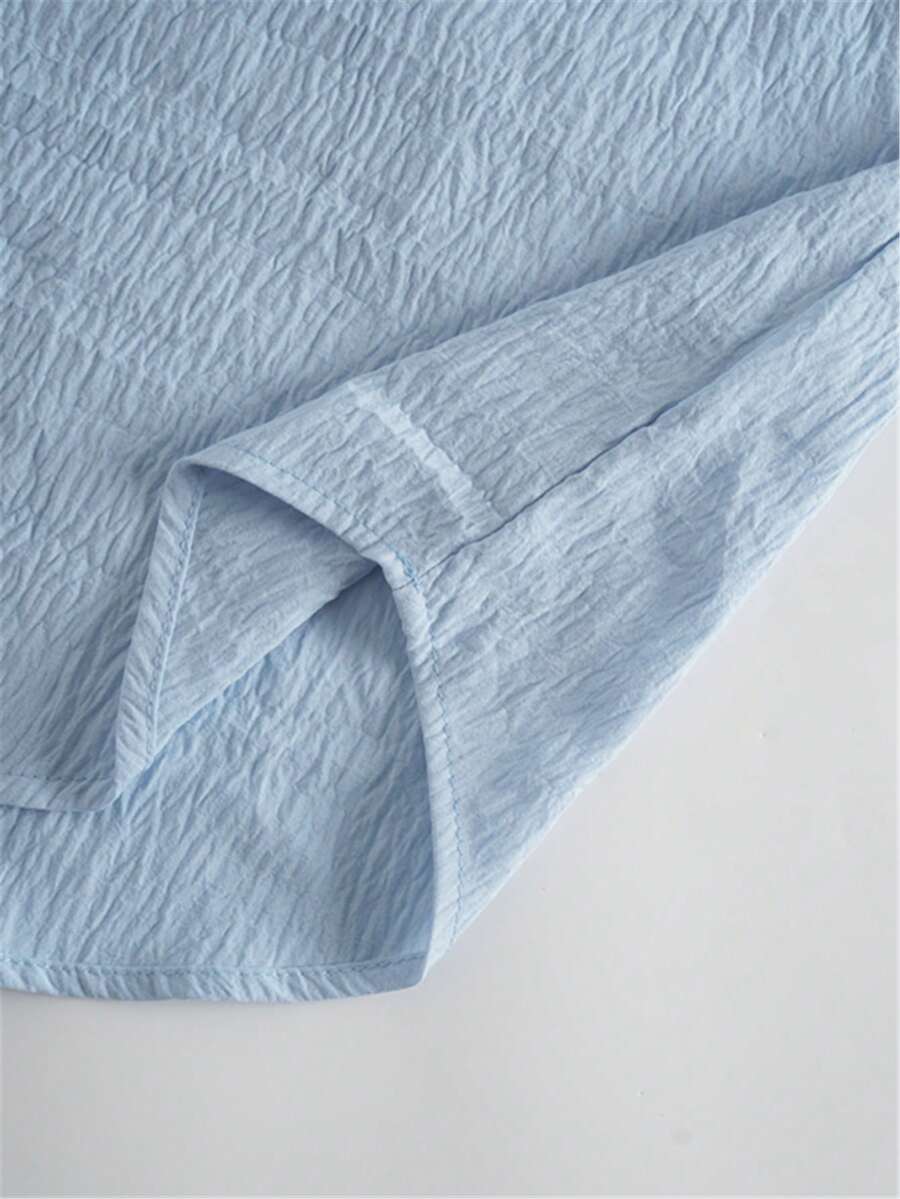 Camicia con maniche a vescovo taglia grande
