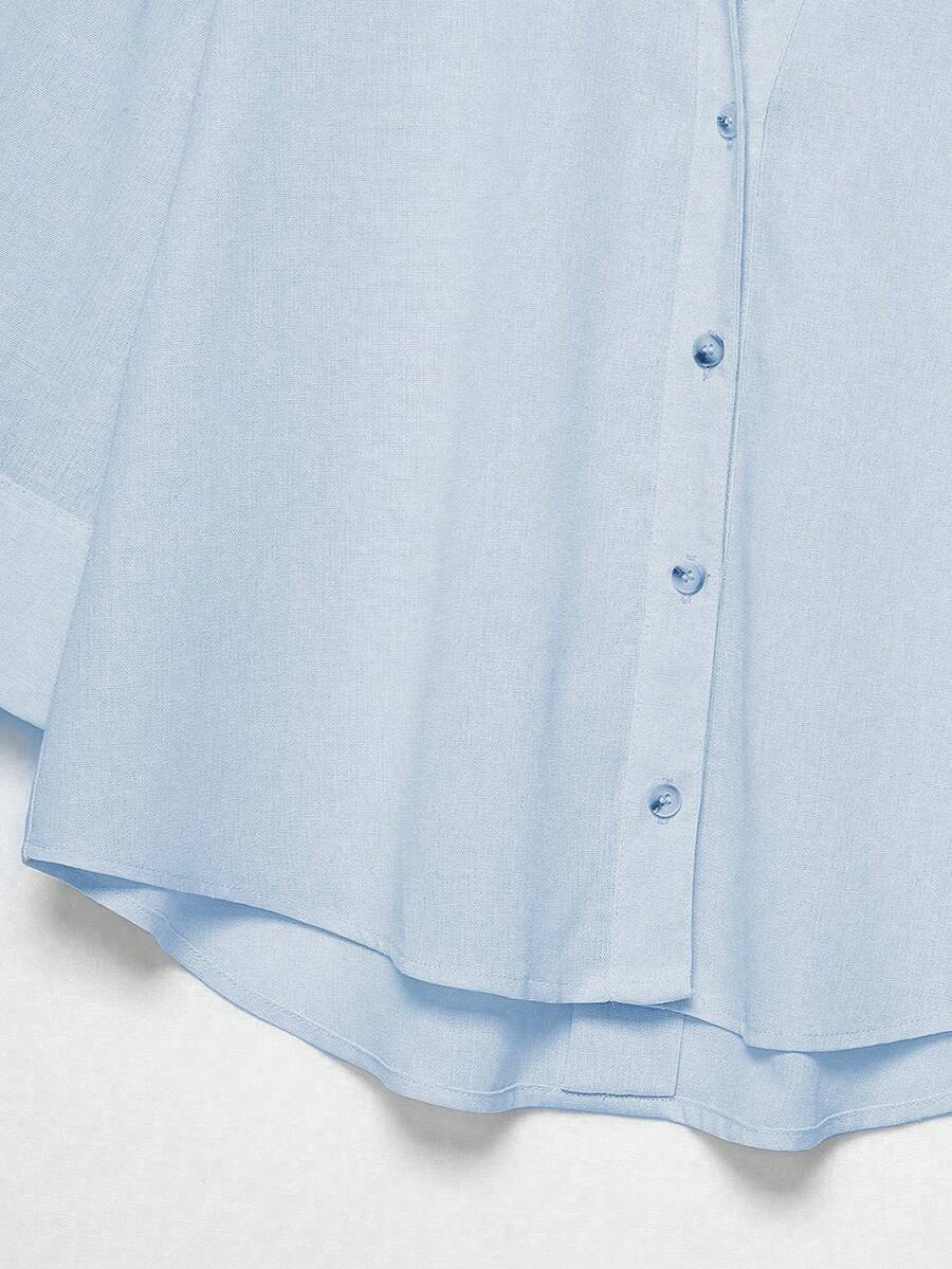 Camisa Oversize con Manga Kimono