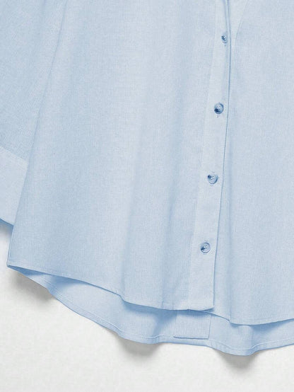 Camisa Oversize con Manga Kimono