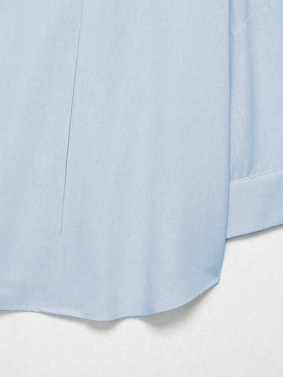 Camisa Oversize con Manga Kimono