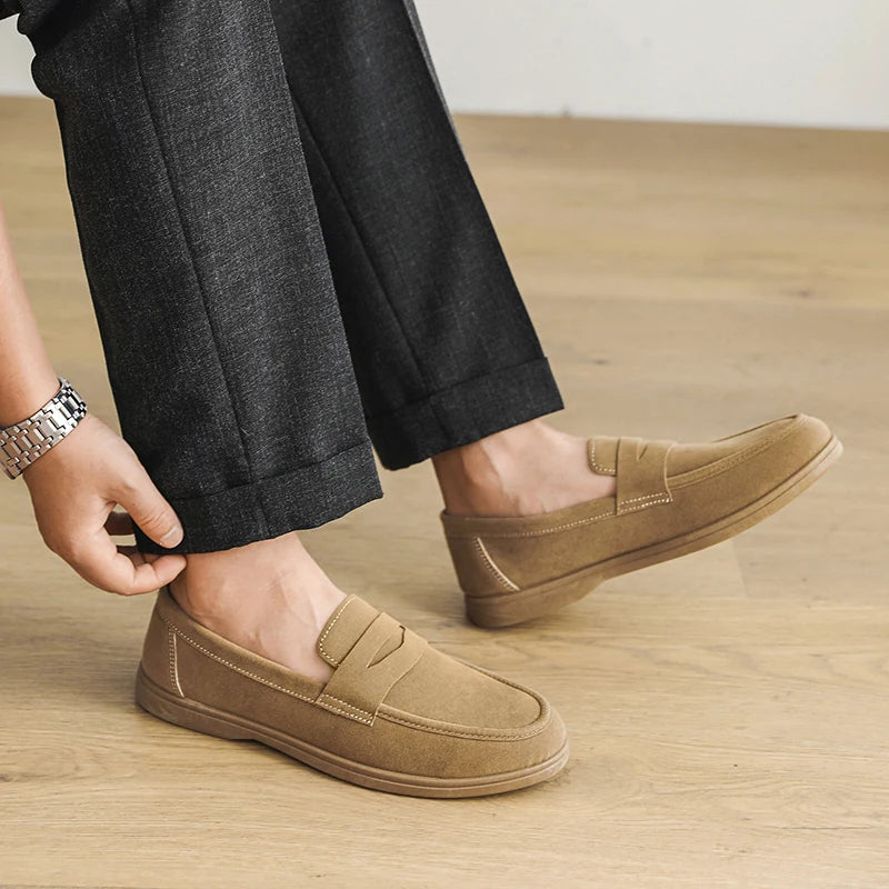ALBERTO | MOCASINES CASUALES DE GAMUZA