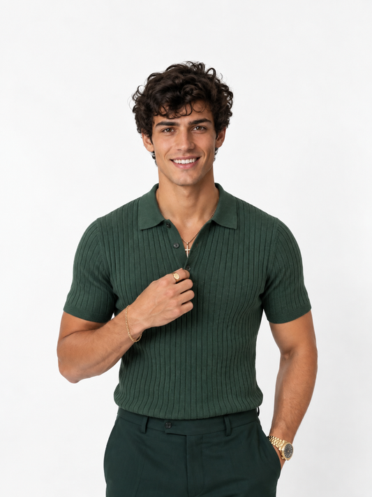 Polo de Rayas Estilo Minimalista