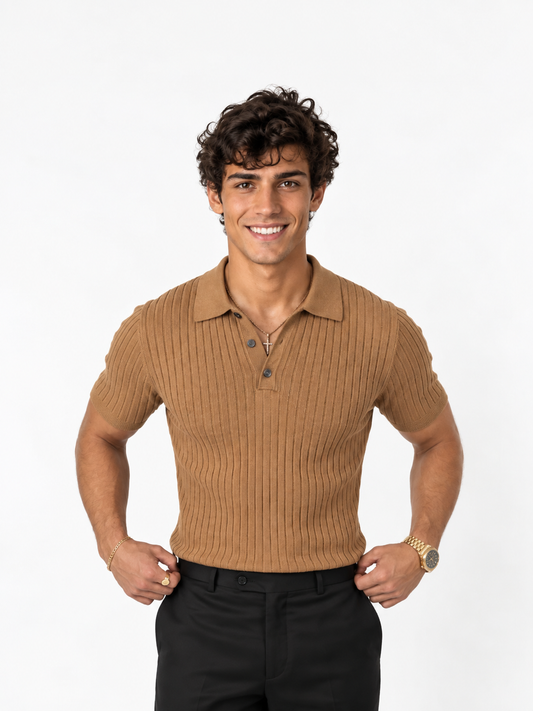 Polo de Rayas Estilo Minimalista