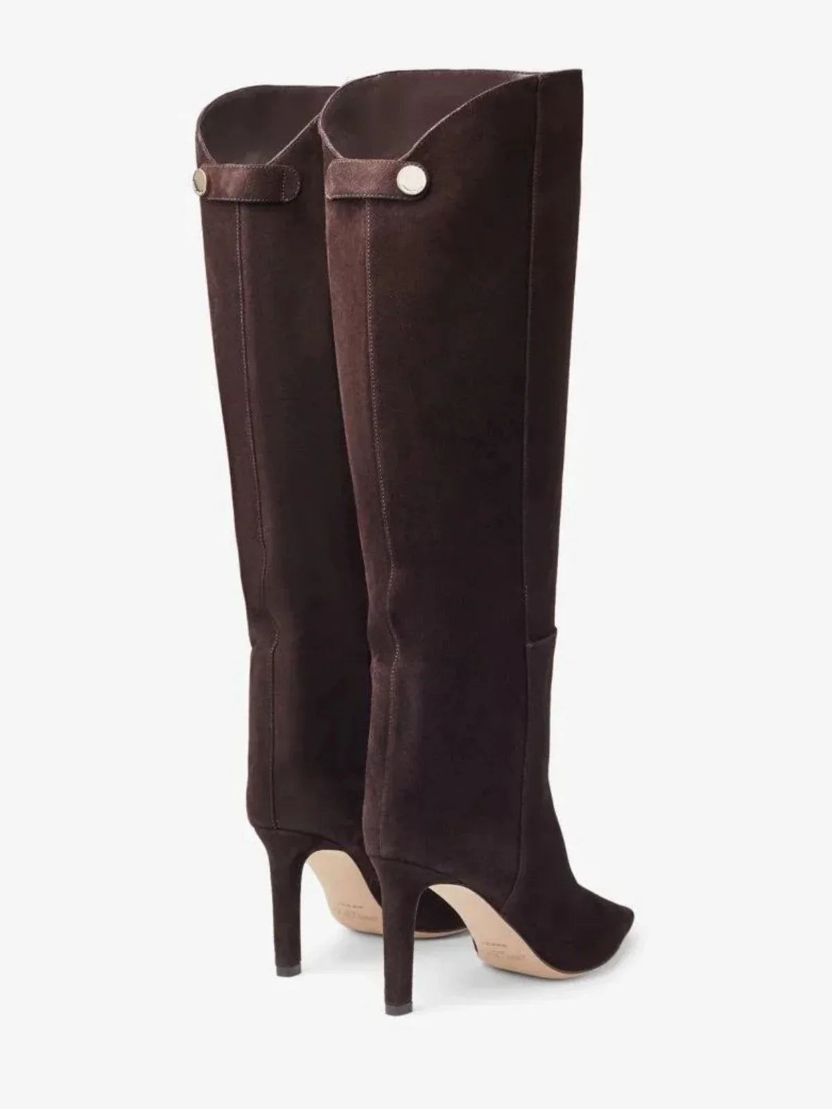 Stiletto Heeled Pointed-Toe Boots