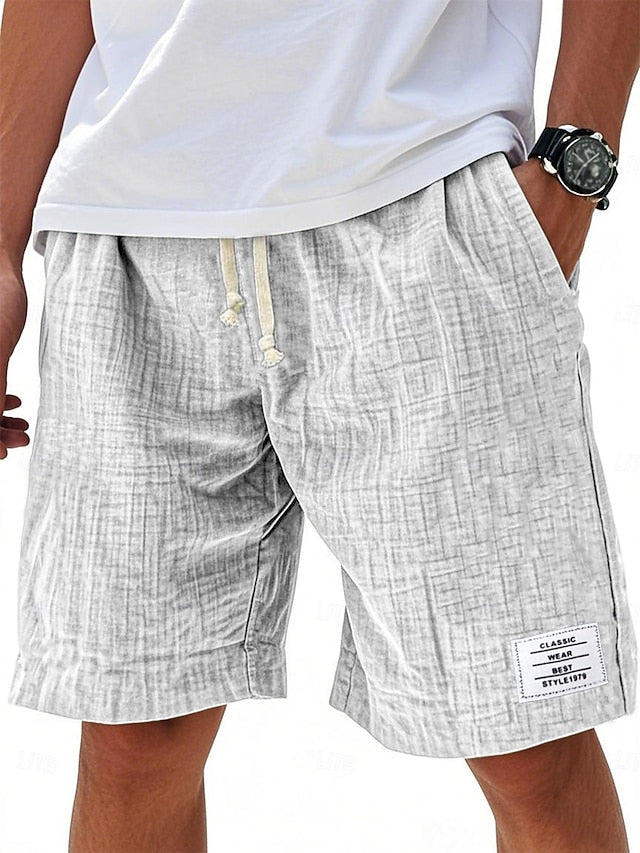 Lucas | Pantalones Cortos Ligeros y Casuales de Corte Amplio para Hombre