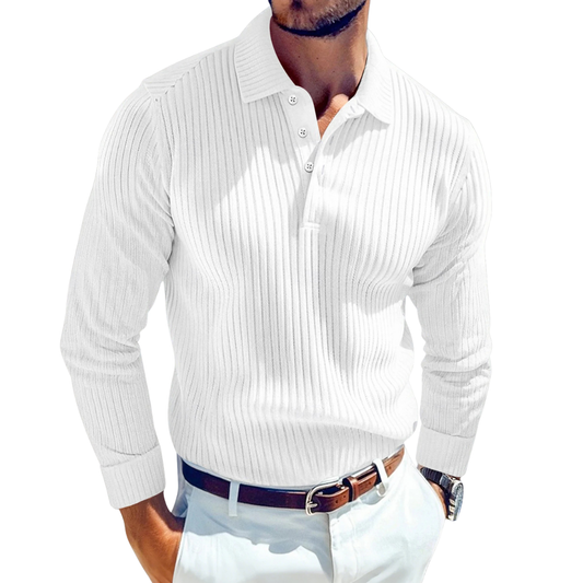 Polo de Manga Larga de Canalé