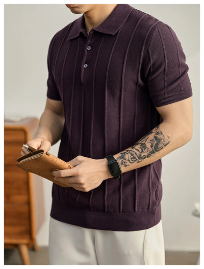 LEO | POLO DE PUNTO TEXTURIZADO