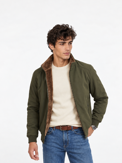 Chaqueta Casual con Forro Térmico