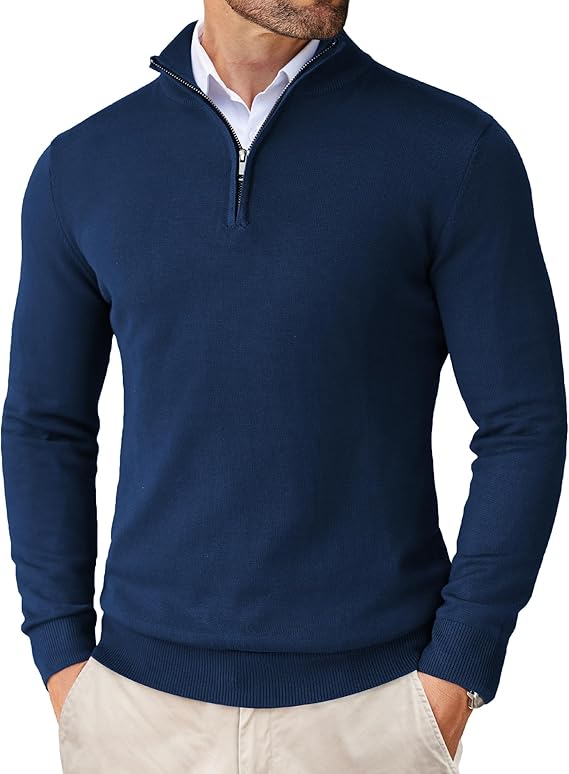 Quarter-Zip Sweater