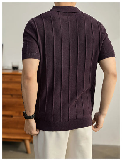 LEO | POLO DE PUNTO TEXTURIZADO