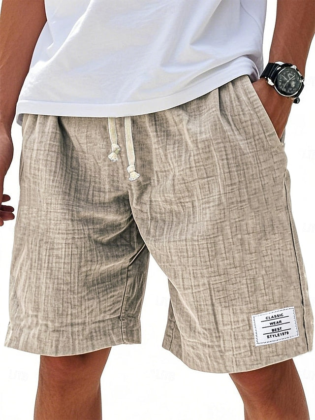 Lucas | Pantalones Cortos Ligeros y Casuales de Corte Amplio para Hombre