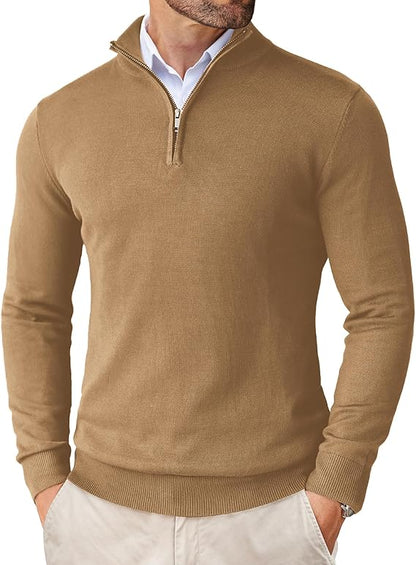 Quarter-Zip Sweater