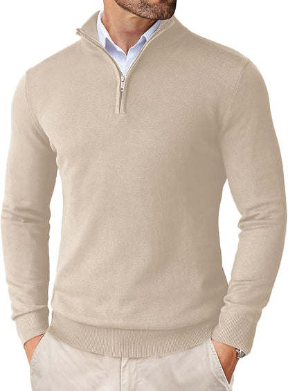Quarter-Zip Sweater