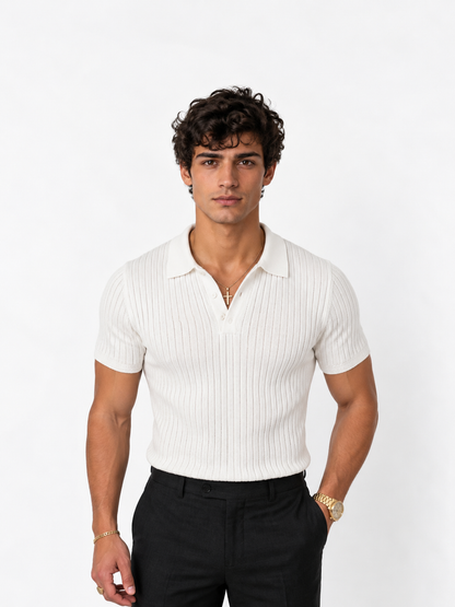 Polo de Rayas Estilo Minimalista