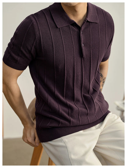 LEO | POLO DE PUNTO TEXTURIZADO