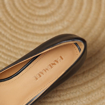 Marisol | Zapatos de Tacón Punta Cuadrada Premium