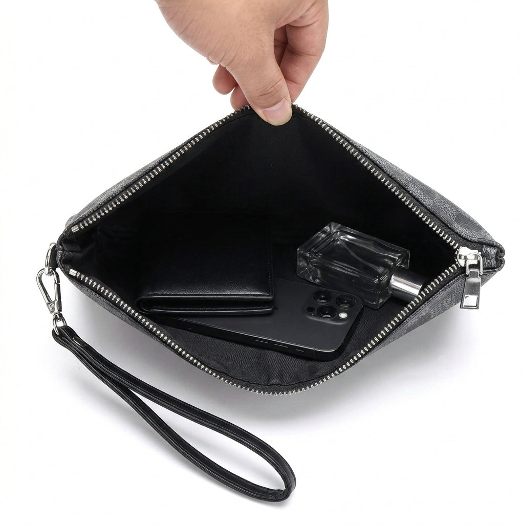 Geometric Print Handbag