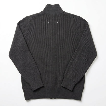 Zipped Knit Jumper