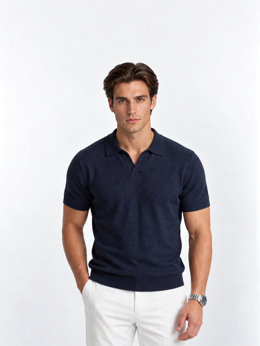 Polo Elegante de Aspecto Premium