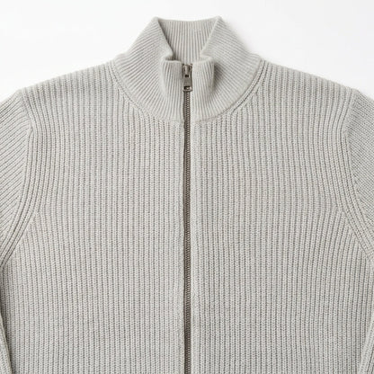 Zipped Knit Jumper