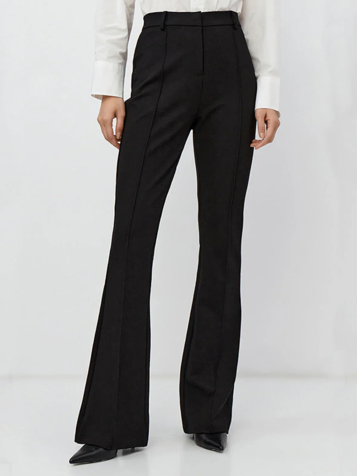 Pantalón de Vestir Entallado Casual