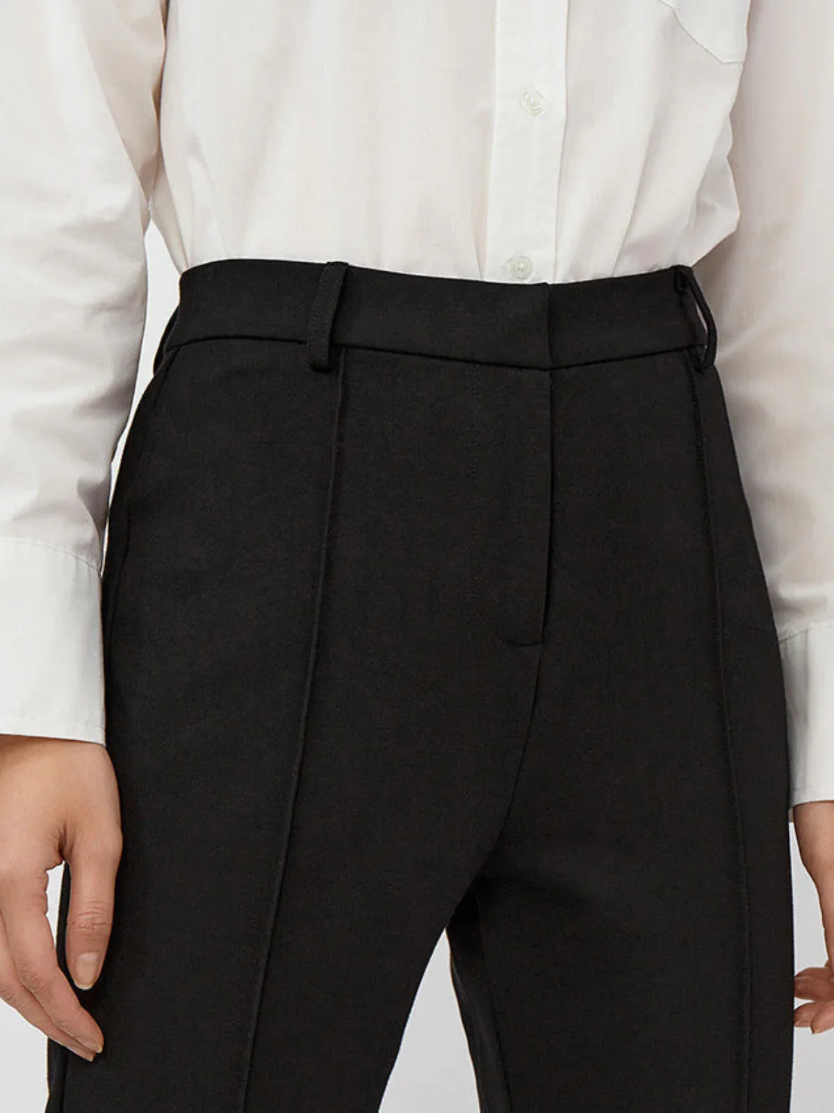 Pantalón de Vestir Entallado Casual