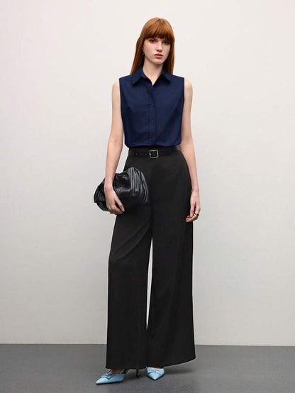 Camicetta classica con colletto a camicia