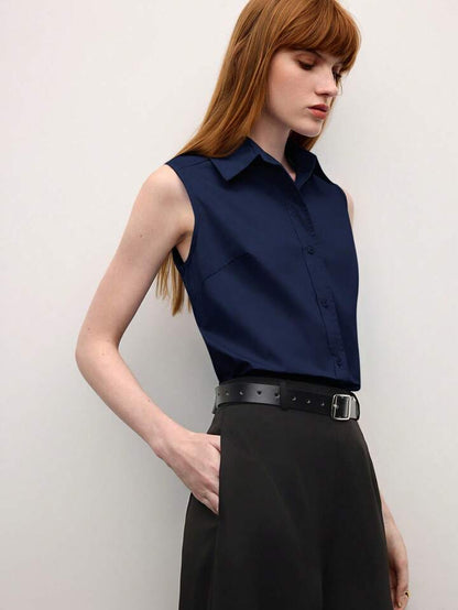 Camicetta classica con colletto a camicia