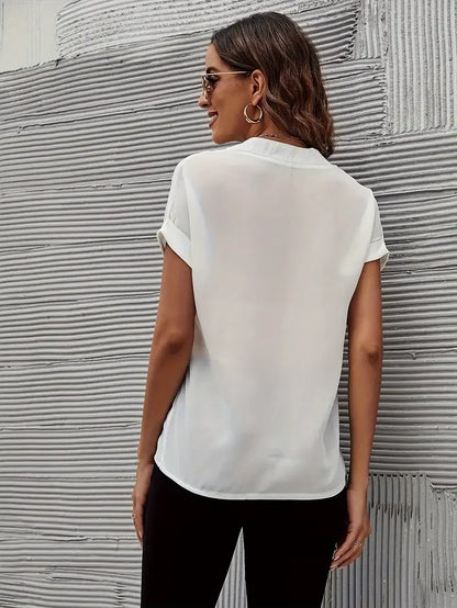 Camicia Tinta Unita Basic in Cotone