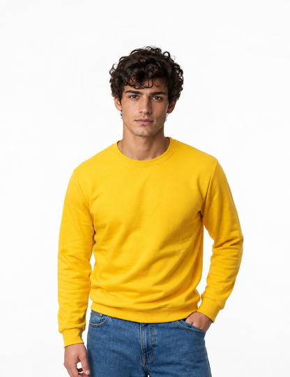 Cotton Crewneck Sweatshirt