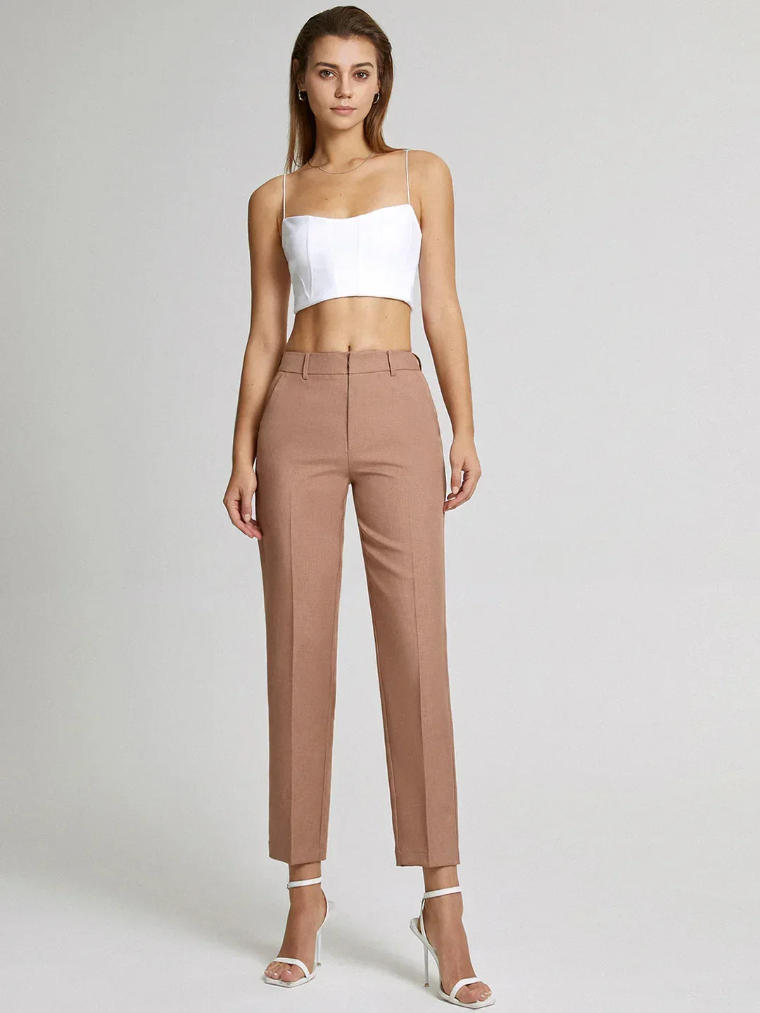 Pantalón Tobillero de Corte Sastre