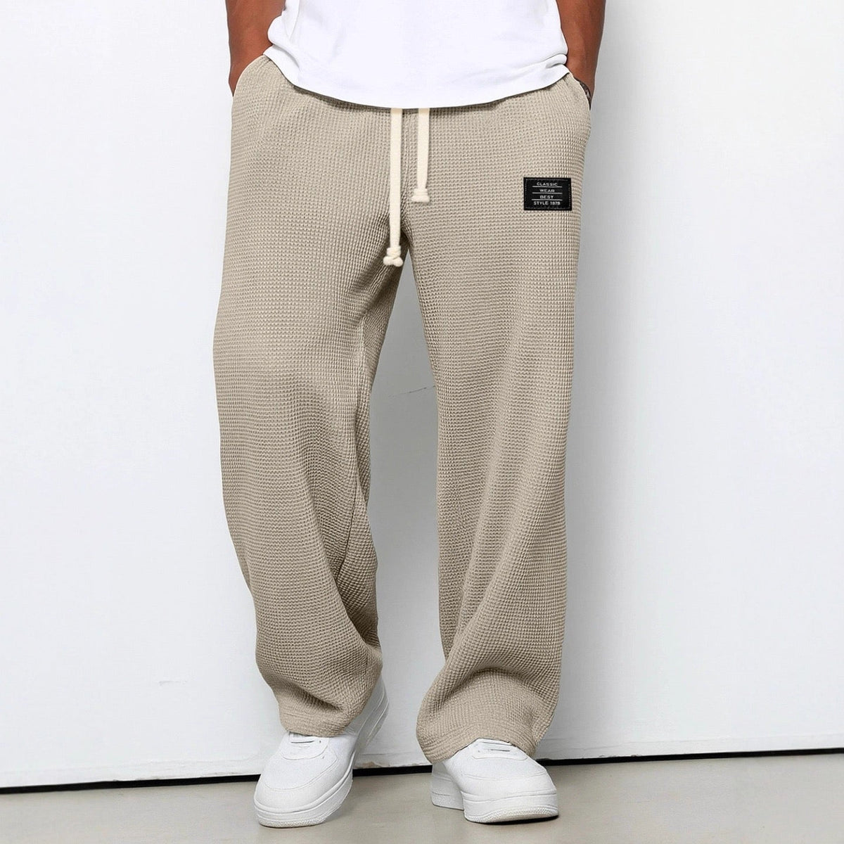 Relaxed Fit Casual Pants